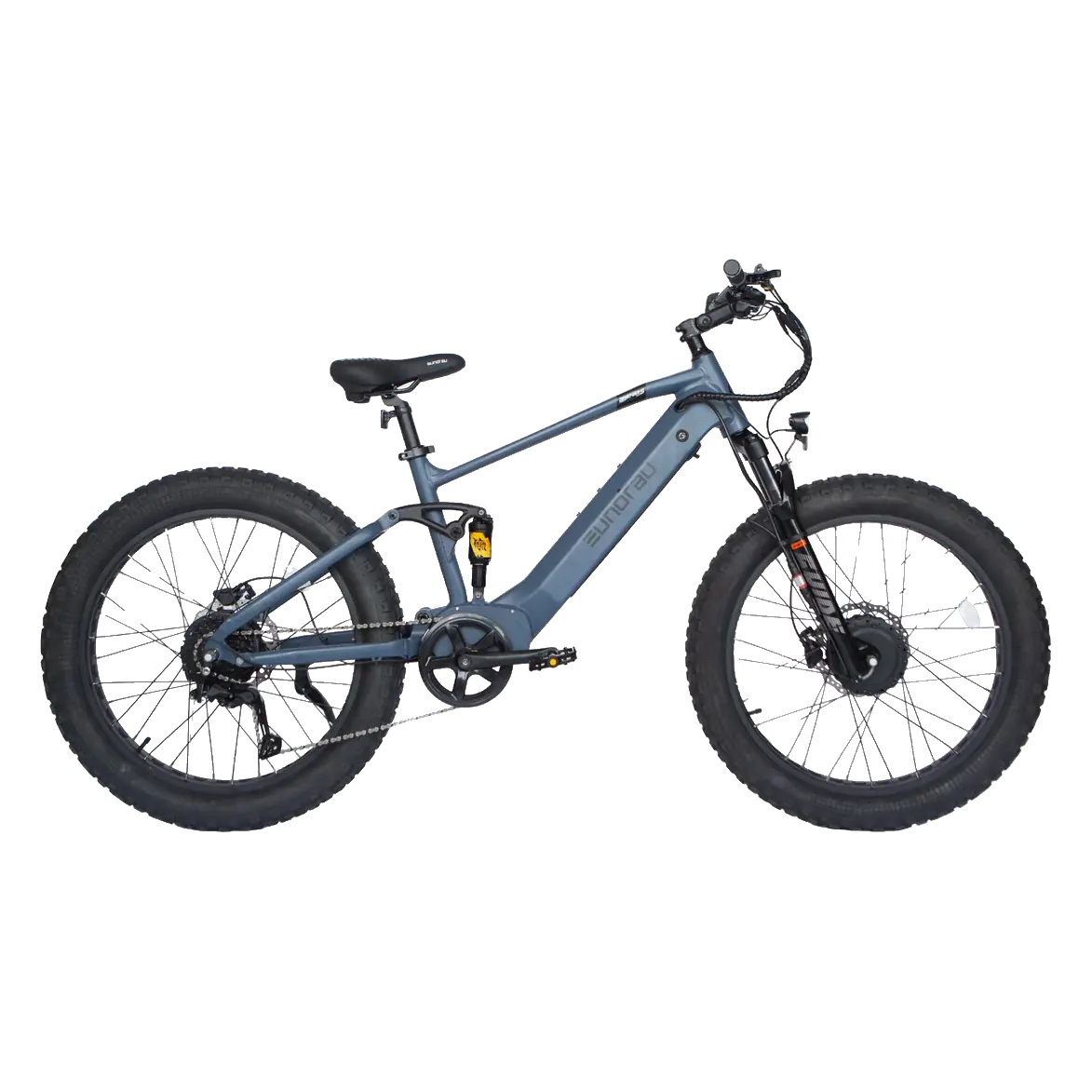 Eunorau DEFENDER S 2.0 Dual Motor Full Suspension Fat Tire Electric Bike