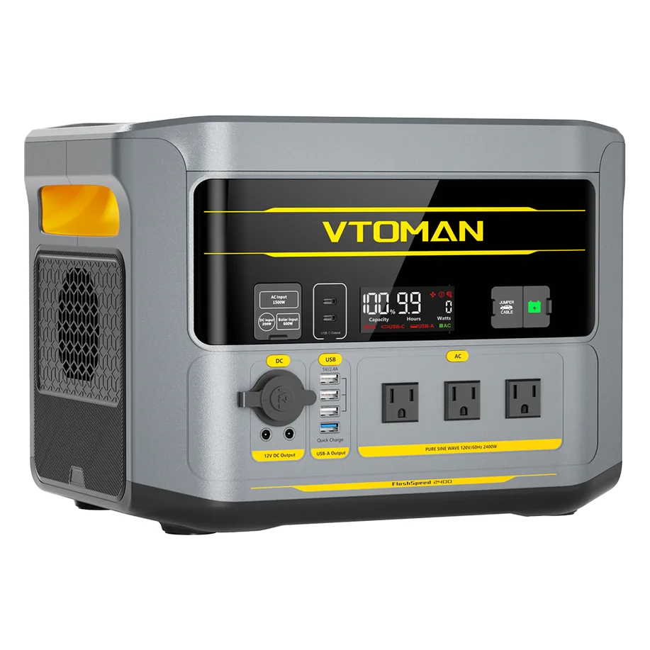 VTOMAN FlashSpeed 2400 Portable Power Station