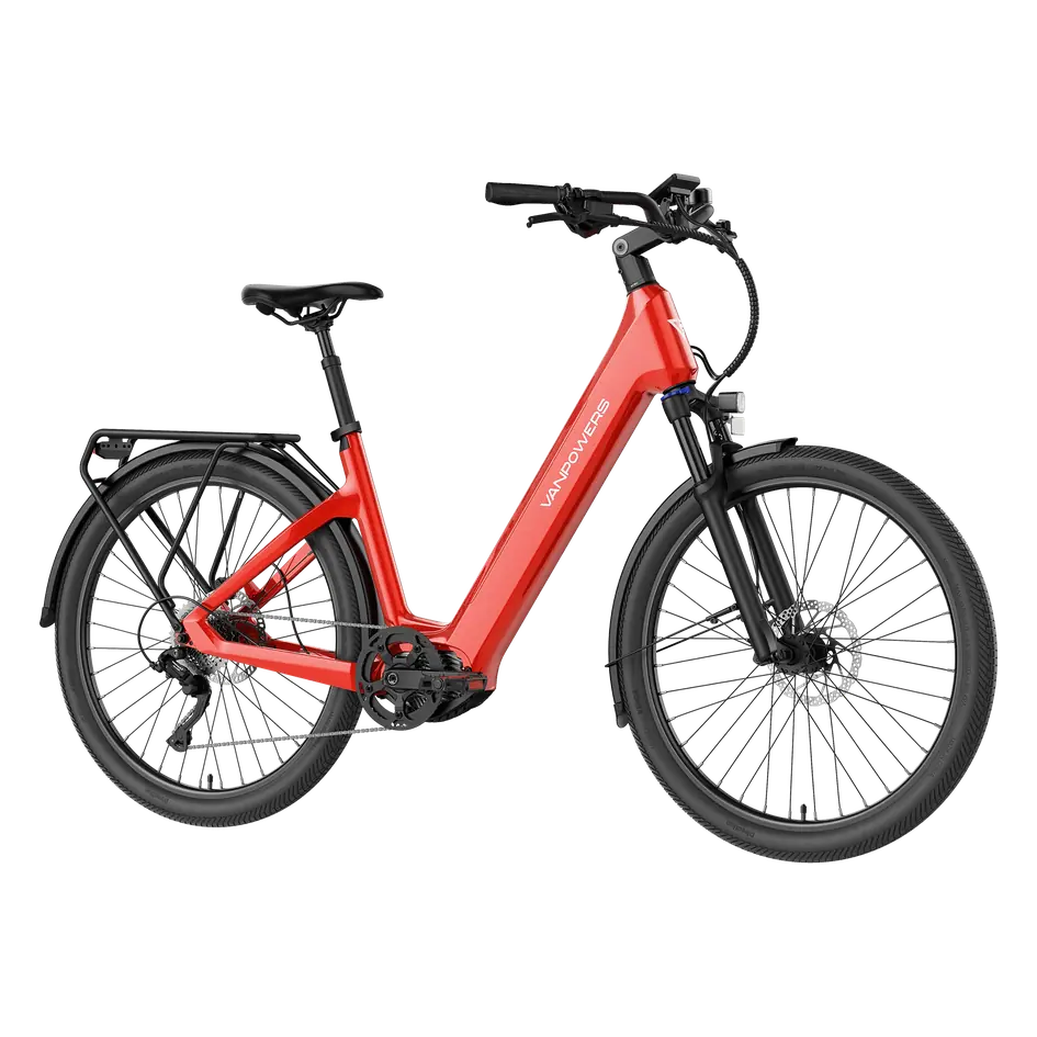 Vanpowers UrbanGlide-Ultra Mid-Drive Step-Through Commuter Electric Bike