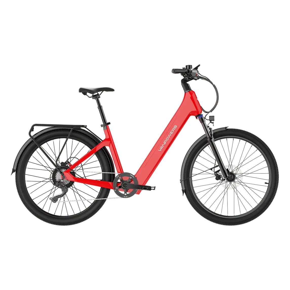 Vanpowers UrbanGlide-Pro Step-Through Commuter Electric Bike
