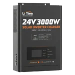 LiTime 24V 3000W Solar Inverter Charger with 60A MPPT