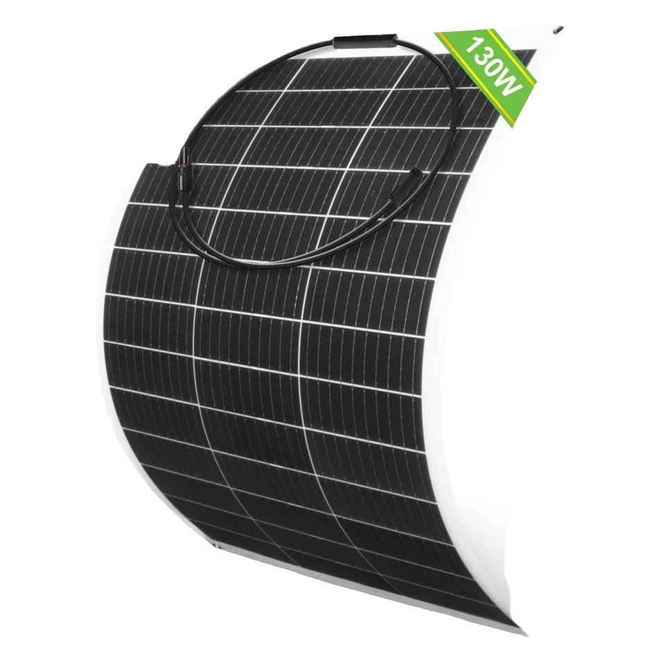 ECO-WORTHY 130W 18BB Flexible Solar Panel