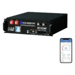 ECO-WORTHY Cubix100 48V 100Ah Server Rack LiFePO4 Battery