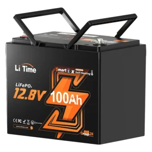 LiTime LiHeat 12V 100Ah Group 24 Self-Heating Battery
