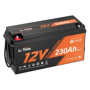 LiTime 12V 230Ah Plus Low-Temp LiFePO4 Battery