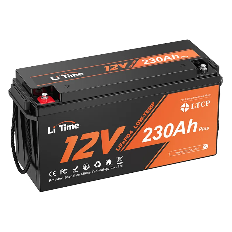 LiTime 12V 230Ah Plus Low-Temp LiFePO4 Battery