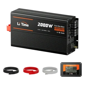 LiTime 2000W 12V Pure Sine Wave Inverter with 20ms ATS
