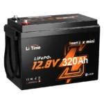 LiTime 12V 320Ah Mini Bluetooth LiFePO4 Battery