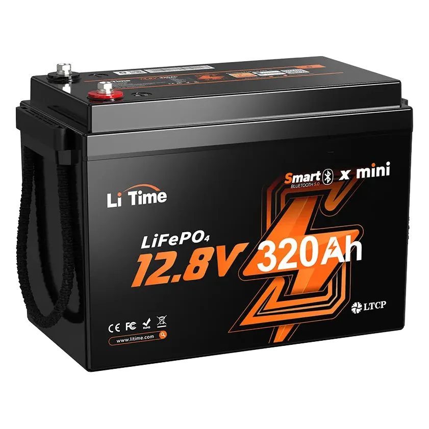 LiTime 12V 320Ah Mini Bluetooth LiFePO4 Battery