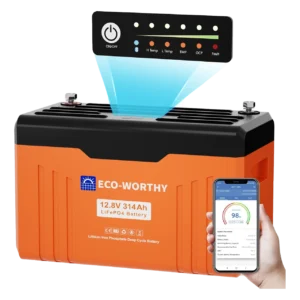 ECO-WORTHY EnergyTrek 12V 314Ah Battery