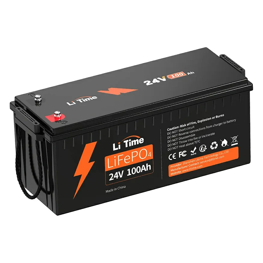 LiTime 24V 100Ah LiFePO4 Battery