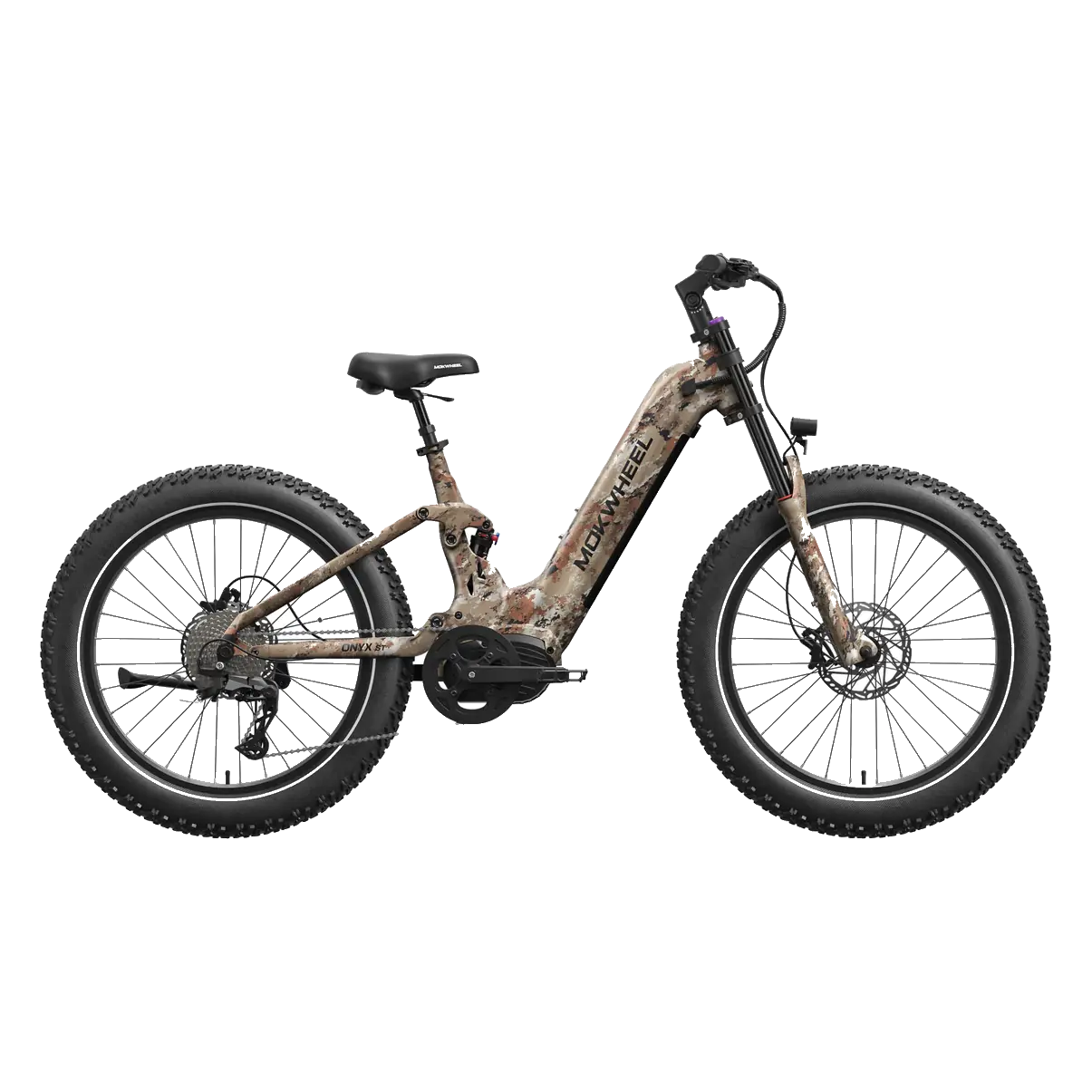 Mokwheel Onyx ST Mid-Drive Full-Suspension Electric Mountain Bike