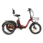 Eunorau ONE-TRIKE 2.0 Folding Electric Trike with Rear Differential