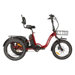 Eunorau ONE-TRIKE 2.0 Folding Electric Trike with Rear Differential