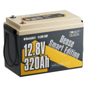 Power Queen 12V 320Ah Bluetooth LiFePO4 Battery