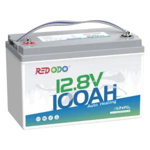 Redodo 12V 100Ah Group 31 Self-Heating LiFePO4 Battery