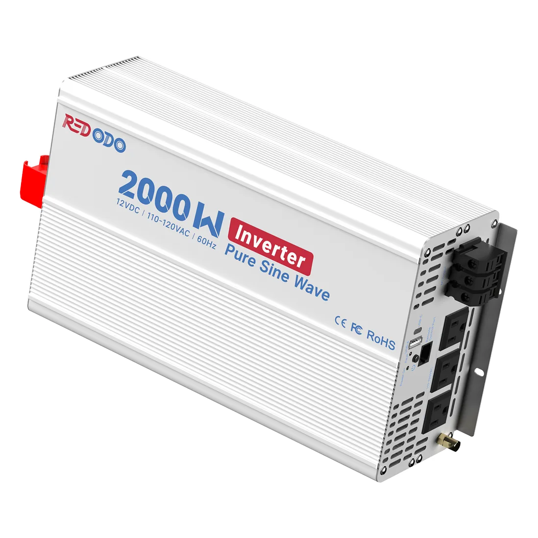 Redodo 2000W 12V Pure Sine Wave Inverter