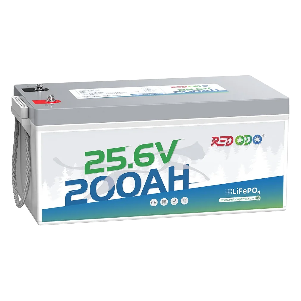 Redodo 24V 200Ah Group 8D LiFePO4 Battery