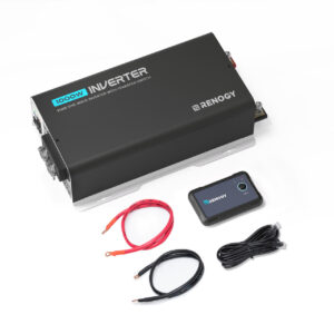 Renogy 1000W 12V Pure Sine Wave Inverter with UPS Transfer Switch and Bluetooth