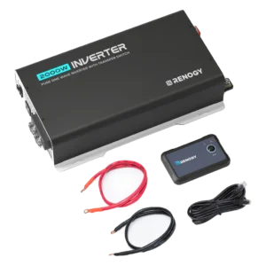 Renogy 2000W 12V Pure Sine Wave Inverter with UPS Transfer Switch and Bluetooth