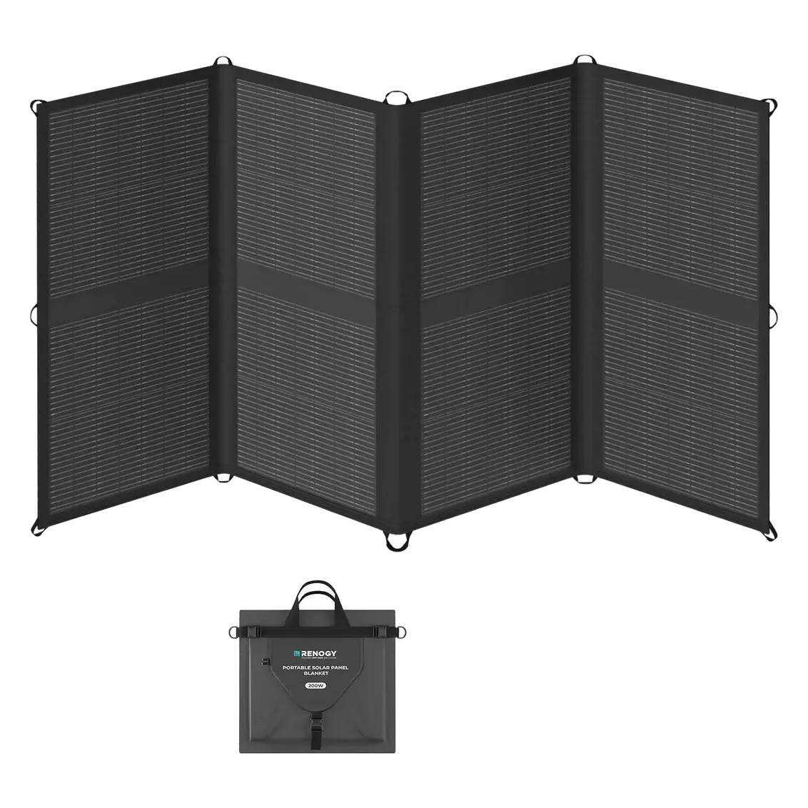 Renogy 200W N-Type Portable Solar Panel Blanket