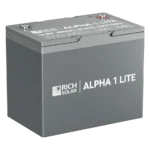 Rich Solar ALPHA 1 LITE 12V 100Ah LiFePO4 Battery