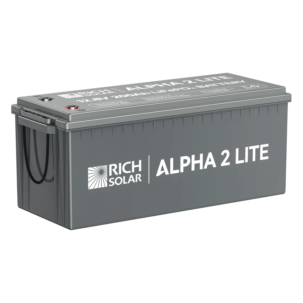 Rich Solar ALPHA 2 LITE 12V 200Ah LiFePO4 Battery