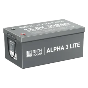 Rich Solar ALPHA 3 LITE 12V 300Ah LiFePO4 Battery