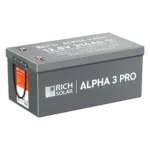 Rich Solar ALPHA 3 PRO 12V 314Ah Heated LiFePO4 Battery