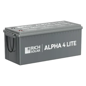 Rich Solar ALPHA 4 LITE 24V 100Ah LiFePO4 Battery