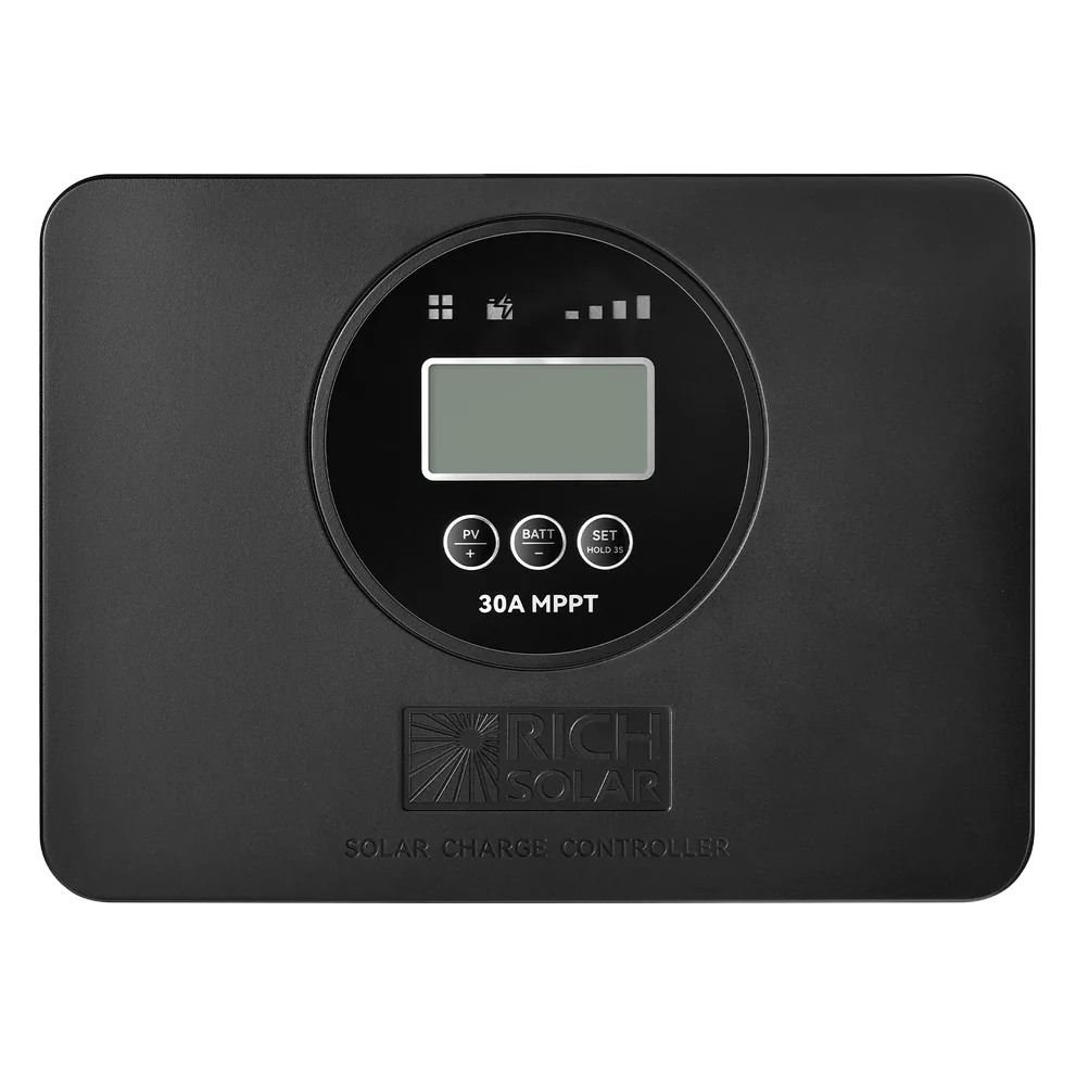 Rich Solar BRAVO PRO 30 30A Flush Mount Bluetooth MPPT Charge Controller