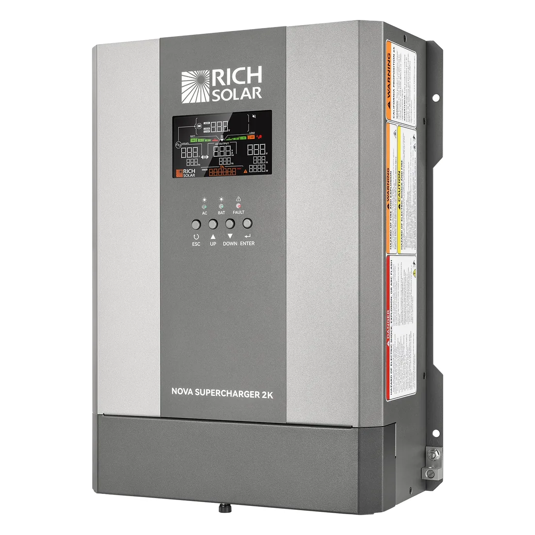 Rich Solar NOVA SUPERCHARGER 2K 12V 2000W Inverter Charger
