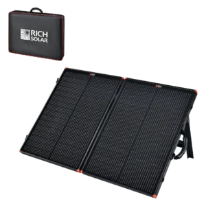 Rich Solar MEGA 100 12V 100W Portable Briefcase Solar Panel