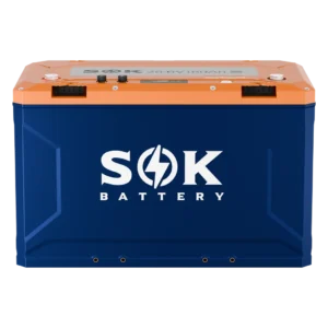 SOK 24V 150Ah Heated Marine LiFePO4 Battery with Victron CAN