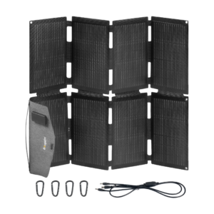 BougeRV 100W N-Type Fiberglass Foldable Portable Solar Panel