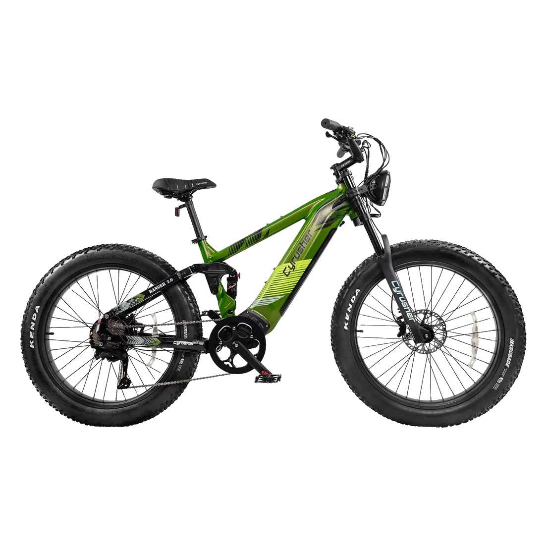 Cyrusher Ranger 2.0 Full-Suspension Fat Tire Electric Bike