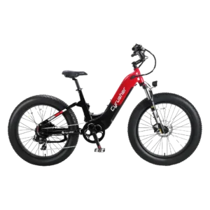Cyrusher Roam Step-Through Full-Suspension Fat Tire Electric Bike