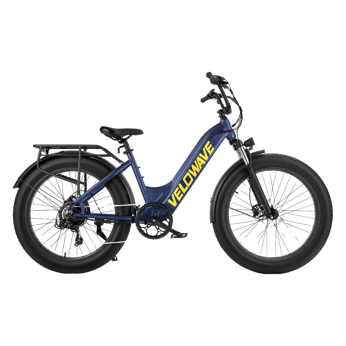 Velowave Rover Step-Thru Fat Tire Electric Bike