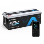 Vatrer 24V 300Ah Bluetooth LiFePO4 Battery
